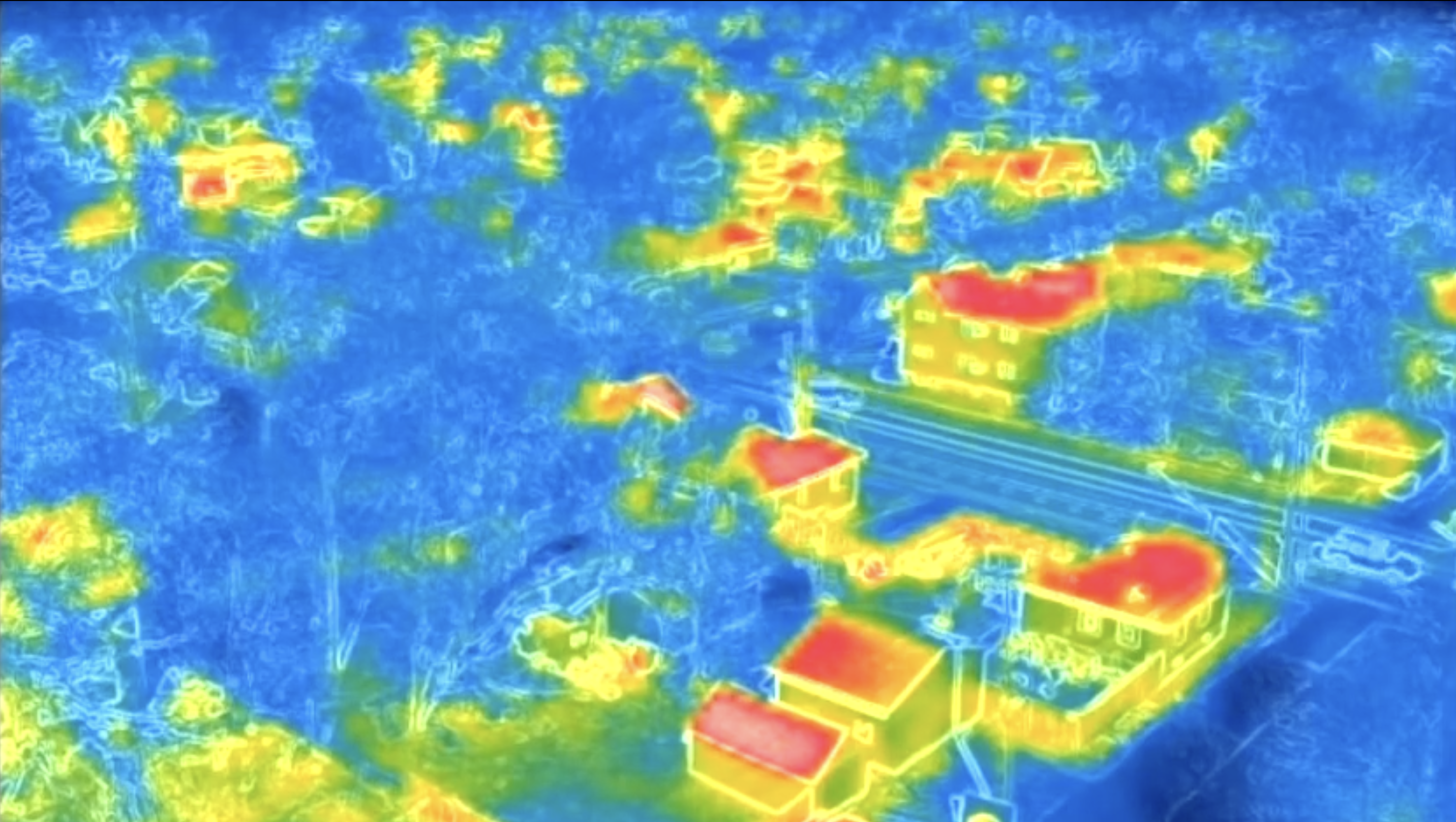 Contrôle thermique par drone